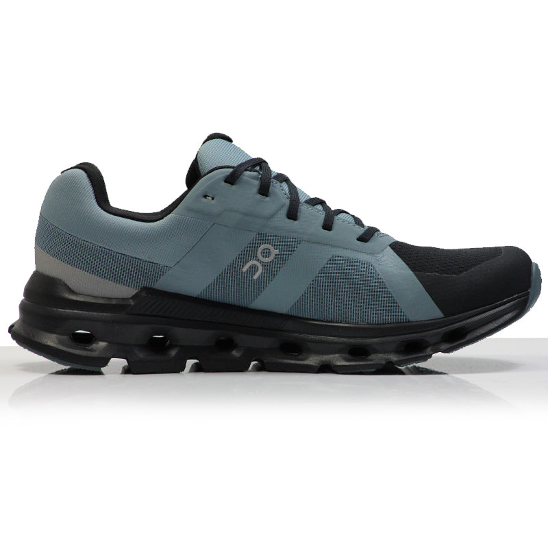 On Cloudrunner Waterproof Men's Running Shoe - Black/Tide