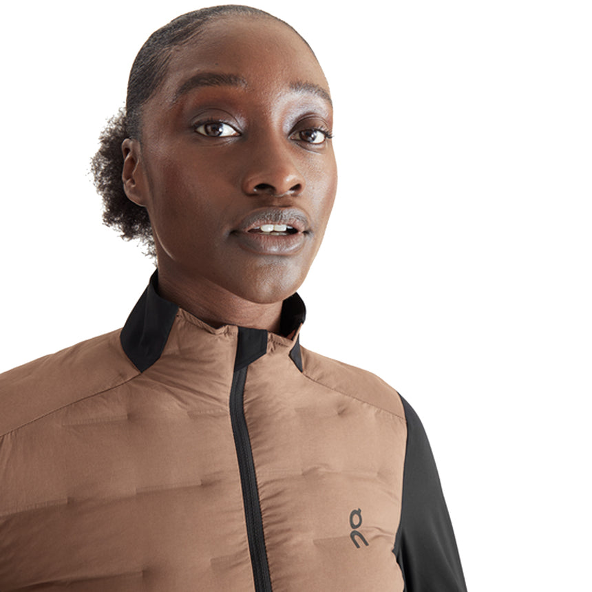 On Running Climate Women's Running Jacket - Cocoa/Black