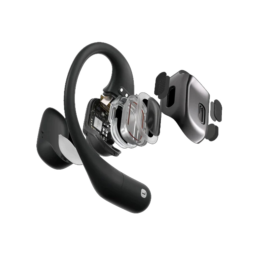 Shokz Open Fit Wireless Earbuds - Black