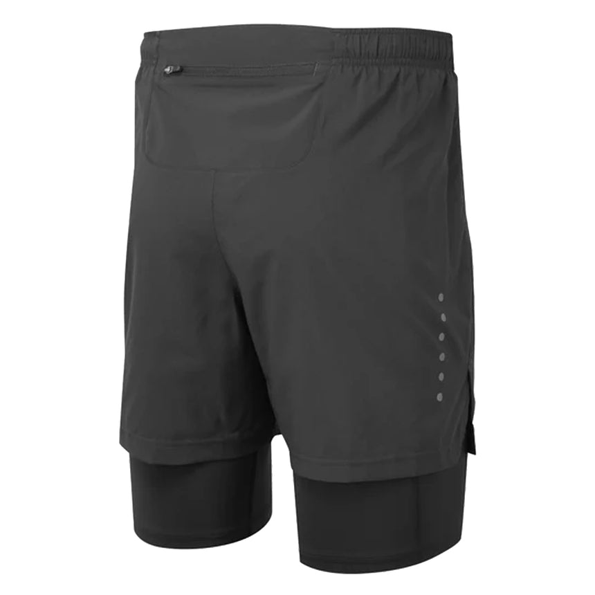 Ronhill Core Men's Twin Running Short - Black