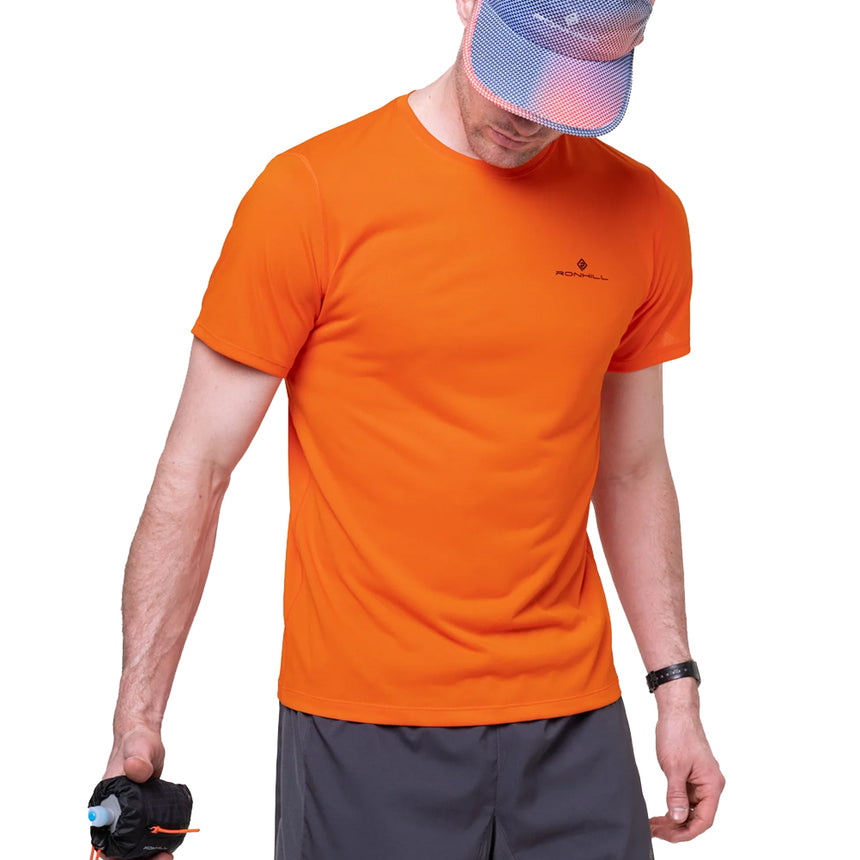 Ronhill Mens Core Short Sleeve 007405 1443 Model Front