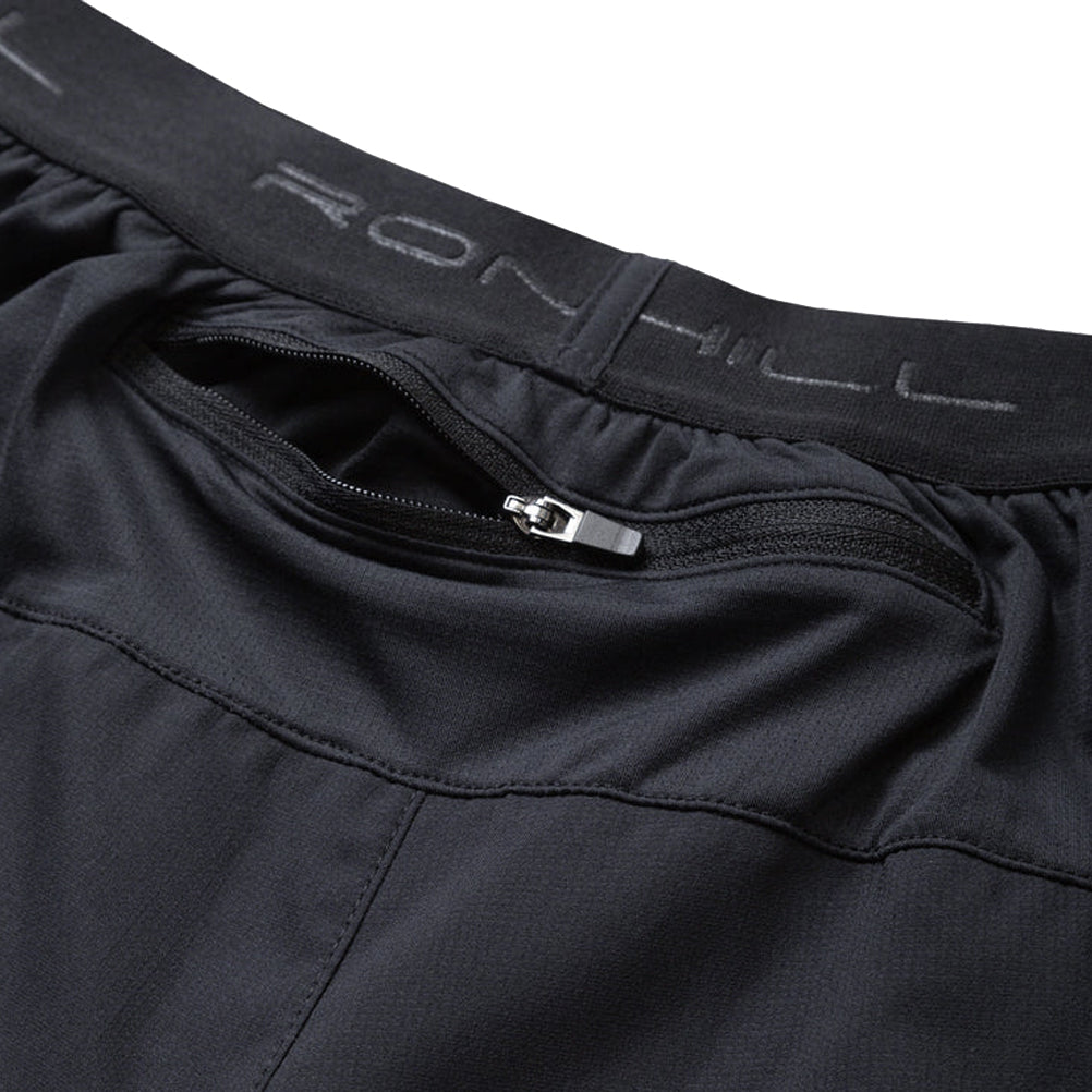 Ronhill Tech 5inch Men's Running Short - All Black