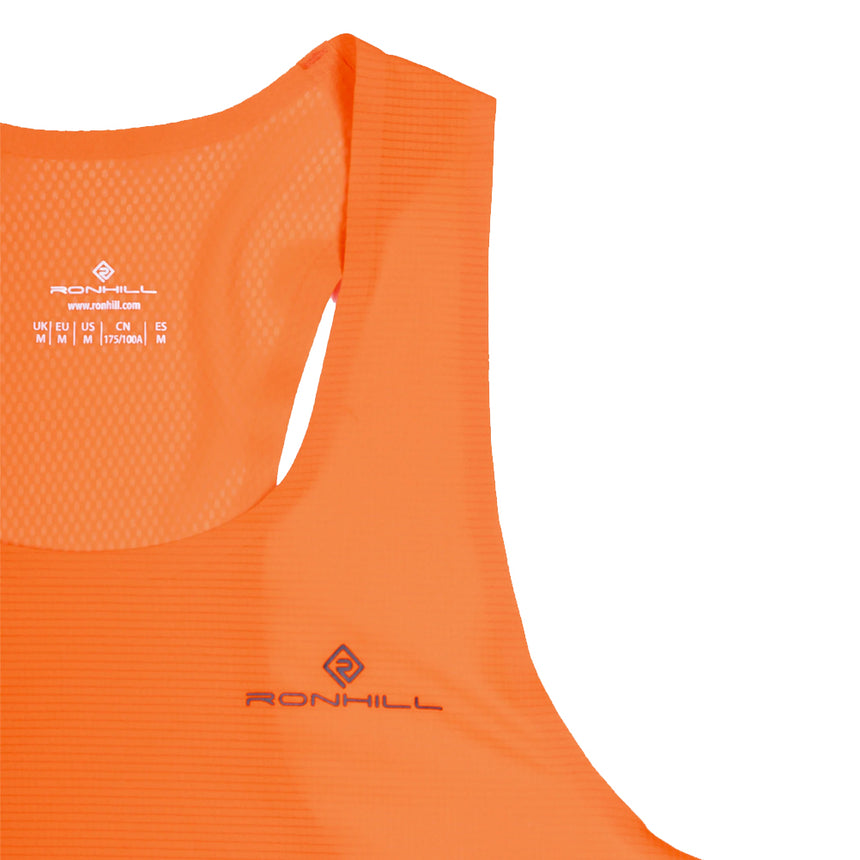 Ronhill Mens-Tech Race Vest 007279 1443 Shoulder