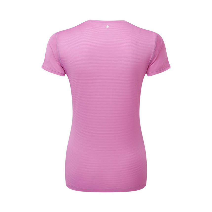 Ronhill Tech Short Sleeve Women's Running Tee - Fuchsia/Honeydew