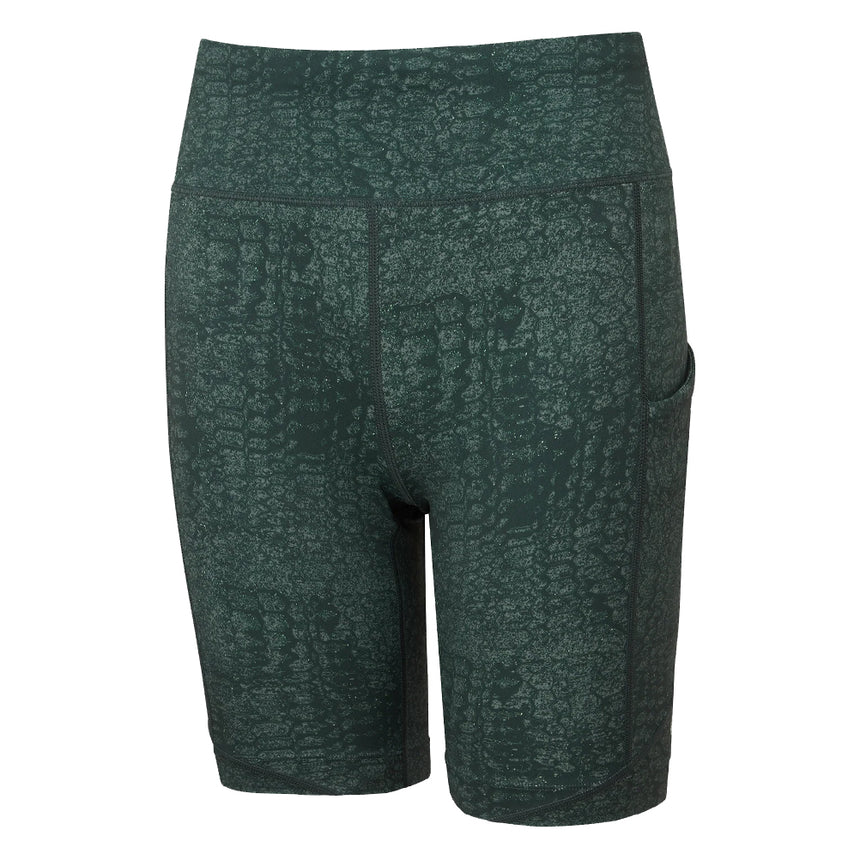 Ronhill Tech Stretch Women's Running Short - Dark Laurel Serpent