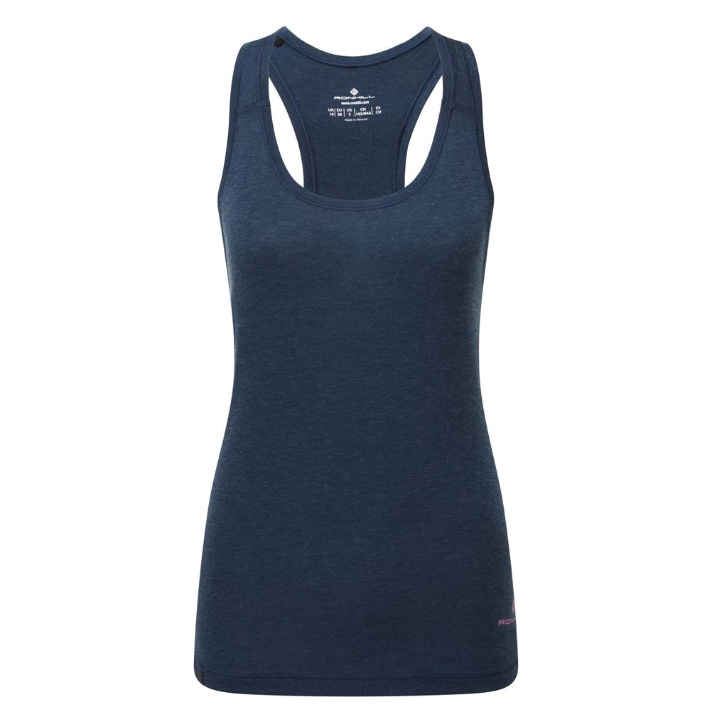 Ronhill Tech Tencel Women's Running Vest - Dark Navy Marl