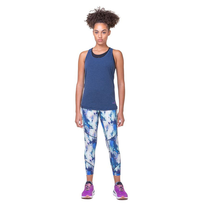 Ronhill Tech Tencel Women's Running Vest - Dark Navy Marl