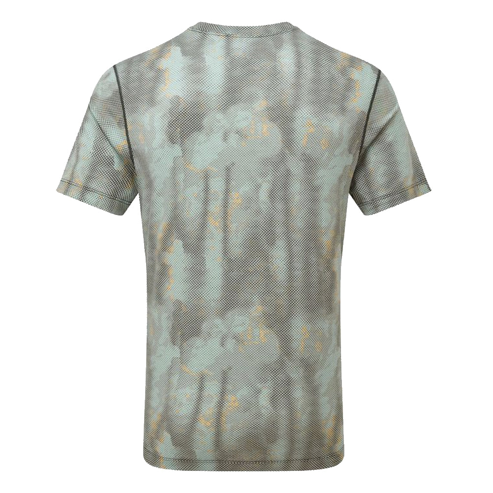 Ronhill Tech Golden Hour Short Sleeve Men's Running Tee - Monolith Lost Trails