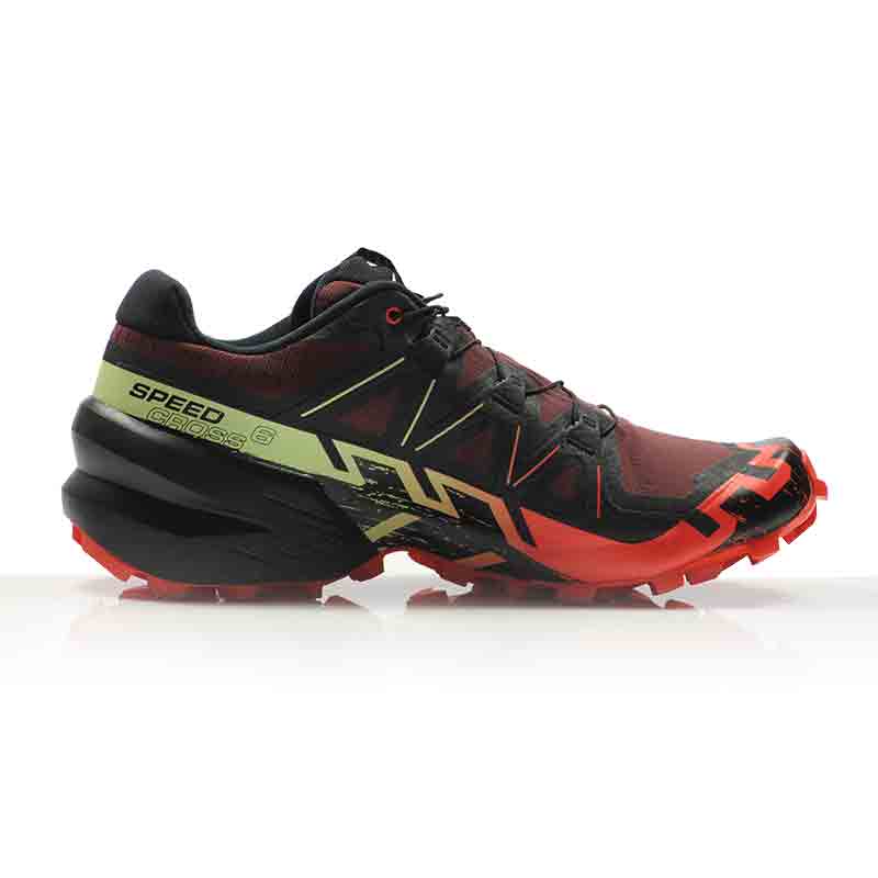 Salomon Speedcross 6 Men's Trail Shoe - Rum Raisin/Cherry Tomato/Cognac