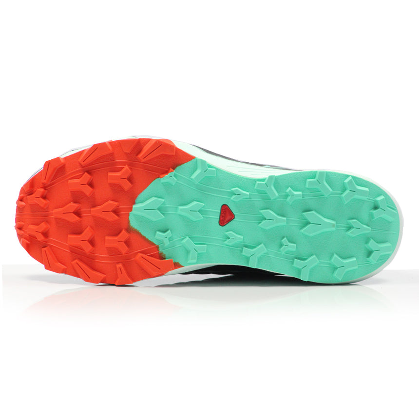 Salomon Thundercross Men's Trail Shoe - Black/Cherry Tomato/Electric Green