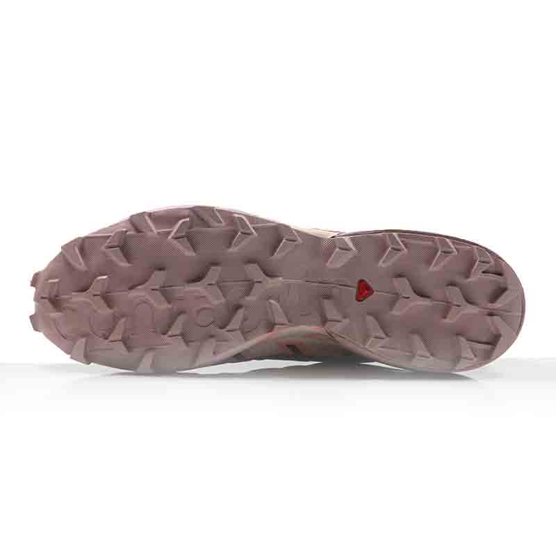 Salomon Speedcross 6 Women's Trail Shoe - Catawba Grape/Papaya/Deauville Mauve