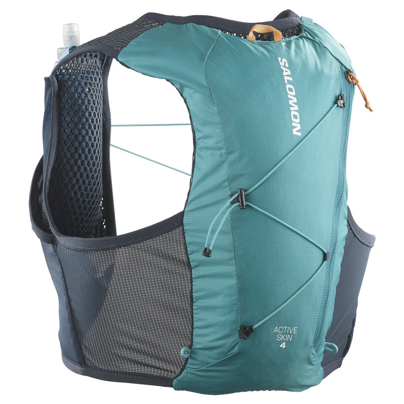 Salomon Active Skin 4 Set -Tahitian Tide/Carbon/Peacock Blue