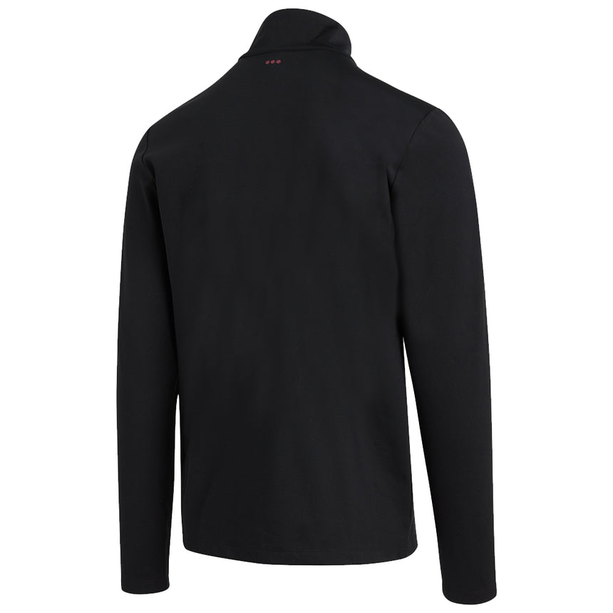 Saucony Solstice Quarter Zip Men's Running Top - Black