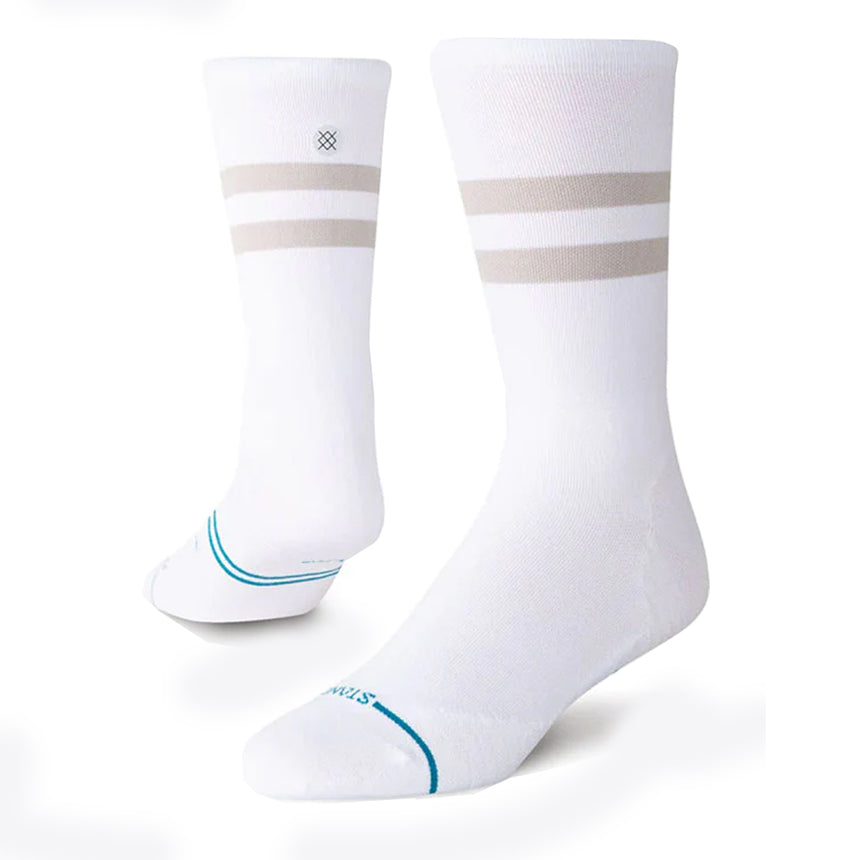 Stance Franchise Ultralight Unisex Crew Running Sock - White