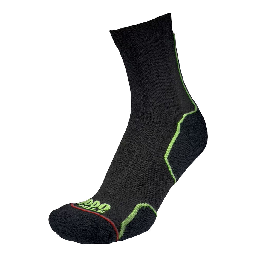 1000 Mile Trail Men's Running Socks Twin Pack - Black
