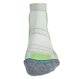 1000 Mile Repreve Single Layer Men's Running Sock Twin Pack - Silver/Grey