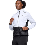 On Running Weather Women's Running Jacket - White/Black