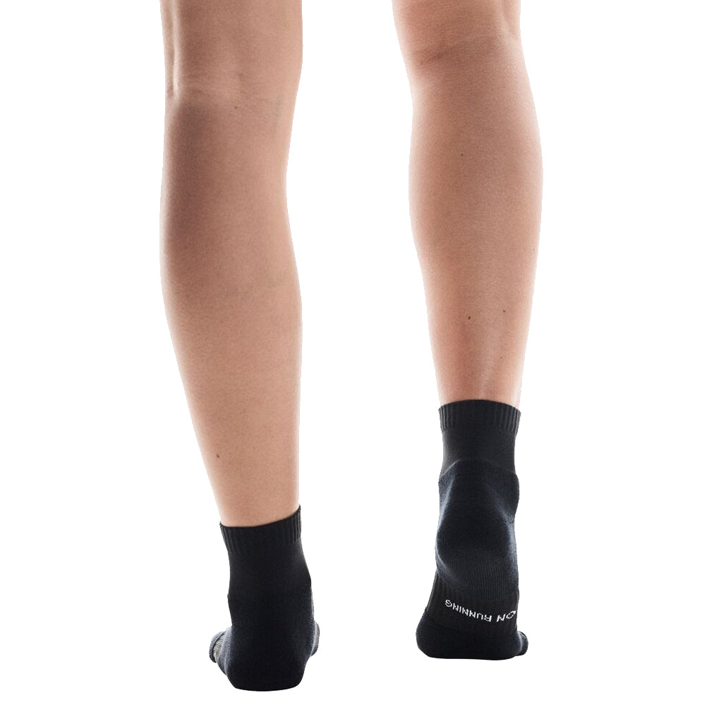On Running Core Run 2 Pack Mid Running Sock - Black
