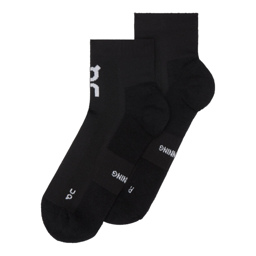 On Running Core Run 2 Pack Mid Running Sock - Black