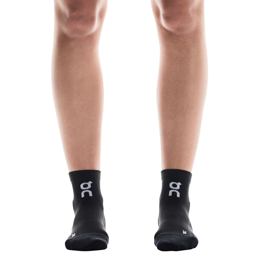 On Running Core Run 2 Pack Mid Running Sock - Black