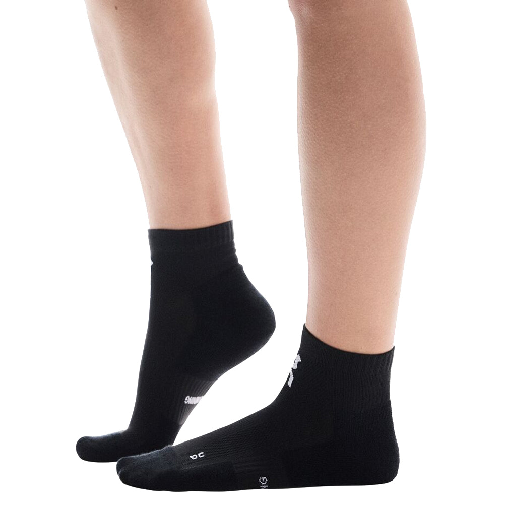 On Running Core Run 2 Pack Mid Running Sock - Black