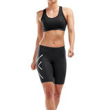 2xu-womens-core-compression-shorts-WA4716B-front-full-model