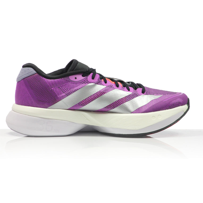 adidas Adizero Boston 13 Men's Running Shoe - Purple Burst/Silver Met/Lucid Red