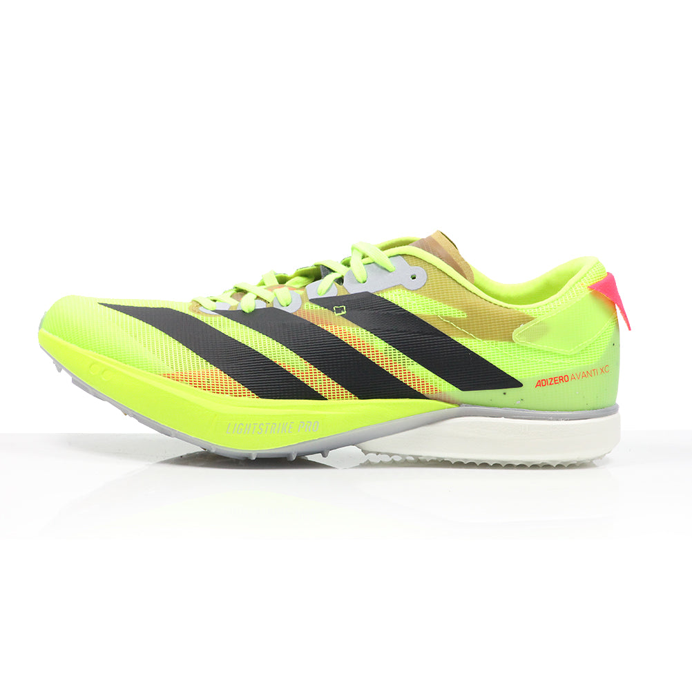 adidas Adizero Avanti XC Unisex Spike - Lucid Lemon/Core Black/Lucid Red