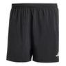 Adidas Own The Run 3 Stripes 5inch Men's Running Short - Black