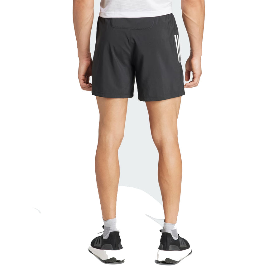 Adidas Own The Run 3 Stripes 5inch Men's Running Short - Black