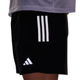 Adidas Own The Run 3 Stripes 5inch Men's Running Short - Black