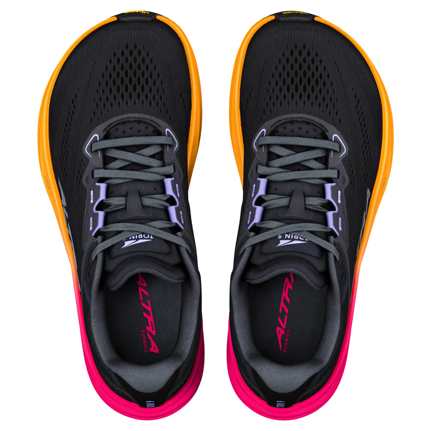 Altra Torin 9 Women's Running Shoe - Black/Black/Pink Glow
