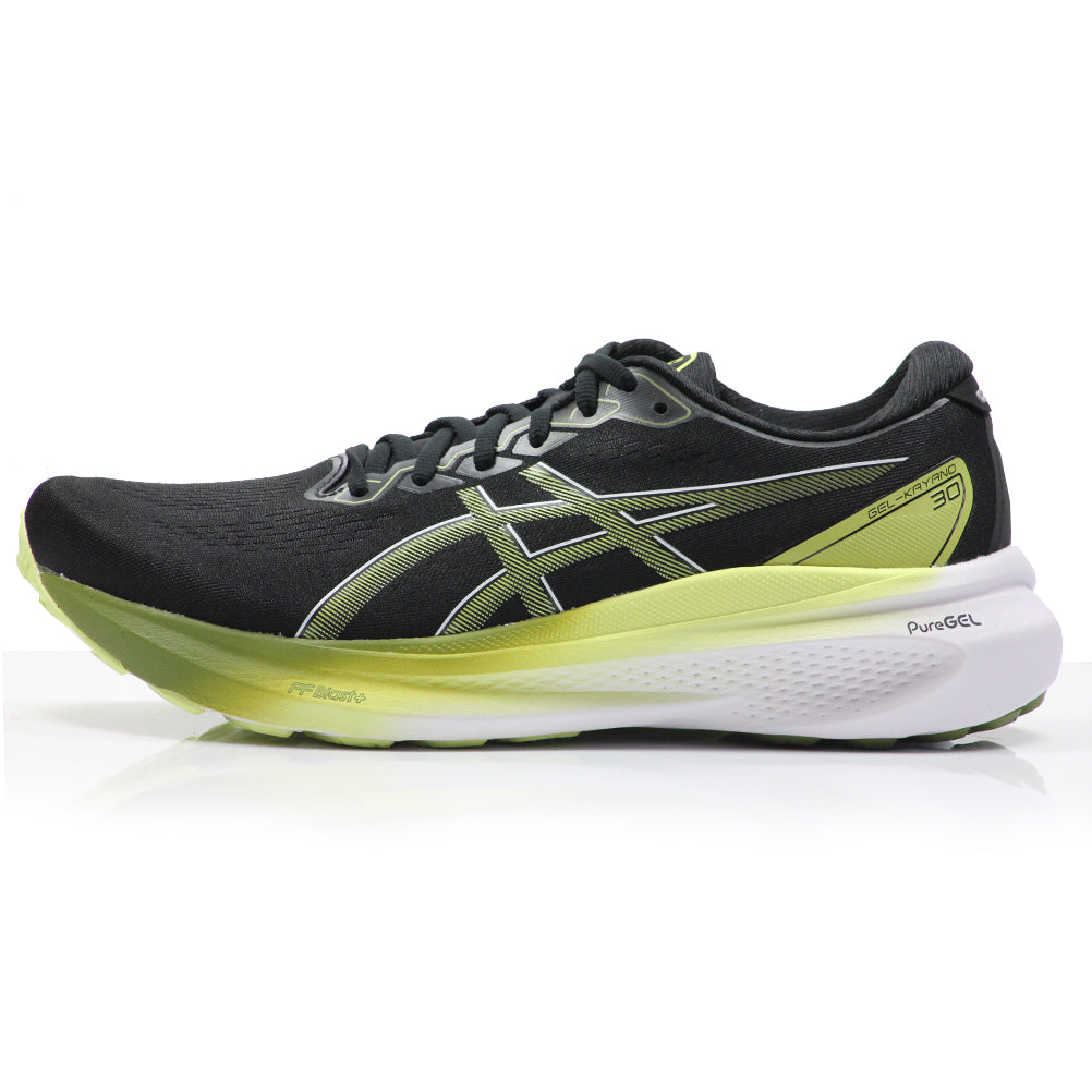 Asics Gel Kayano 30 Men's Running Shoe -  Black/Glow Yellow