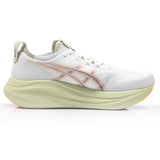 Asics Gel Nimbus 27 Men's Running Shoe - White/Fawn