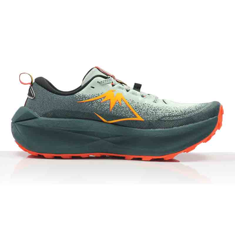 Asics Trabaco Max 4 Men's Trail Shoe - Cold Moss/Nova Orange