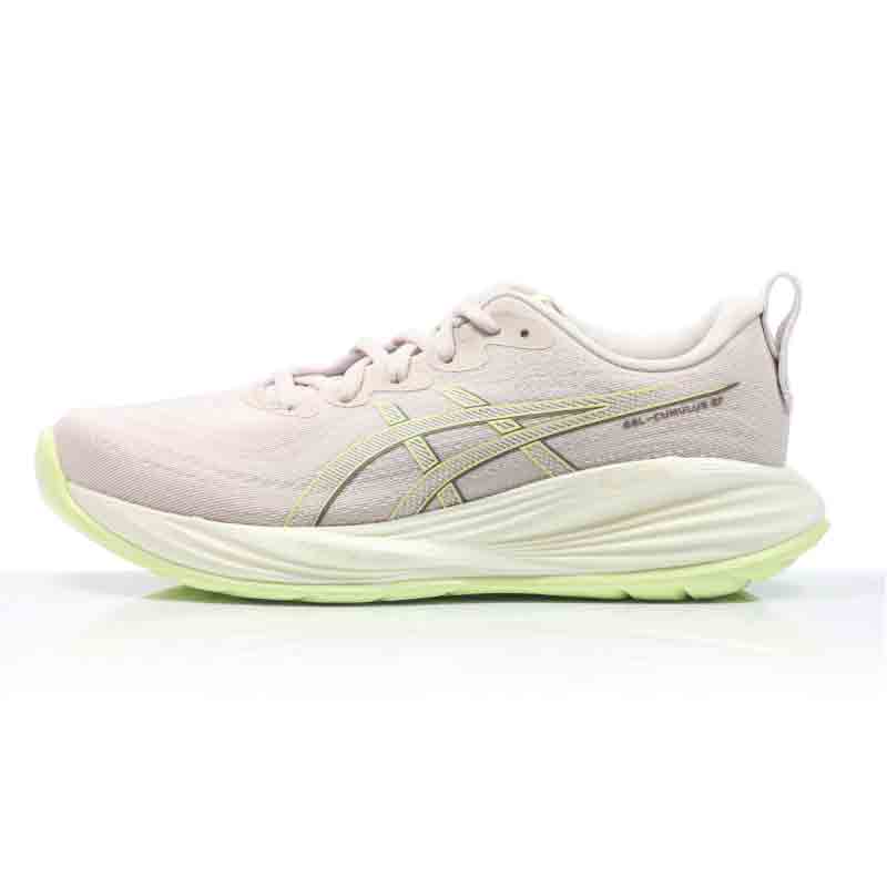 Asics Gel Cumulus 27 Women's Running Shoe - Mineral Beige/Huddle Yellow