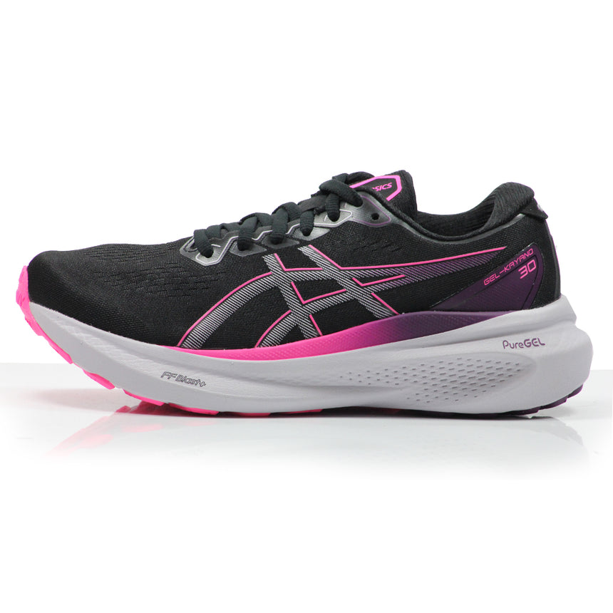 Asics Gel Kayano 30 Women's Running Shoe - Black/Lilac Hint