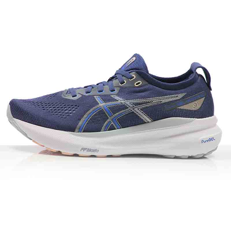 Asics Gel Kayano 31 Women's Running Shoe - Light Ube/White