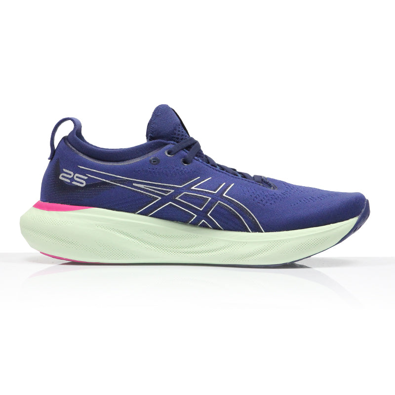 Asics Gel Nimbus 25 Women's Running Shoe - Indigo Blue/Steel Blue