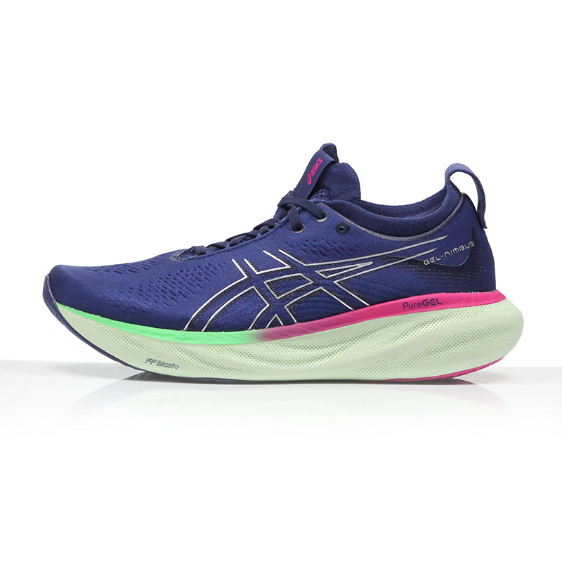 Asics Gel Nimbus 25 Women's Running Shoe - Indigo Blue/Steel Blue