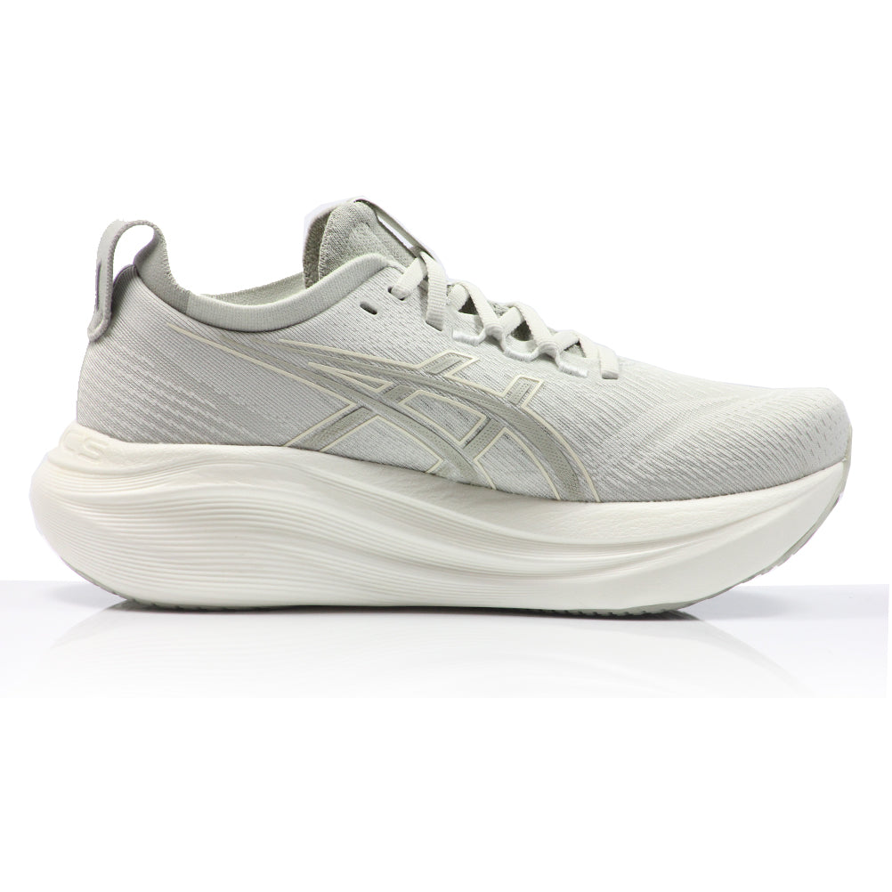 Asics Gel Nimbus 27 Women's Running Shoe - Lake Grey/White Sage