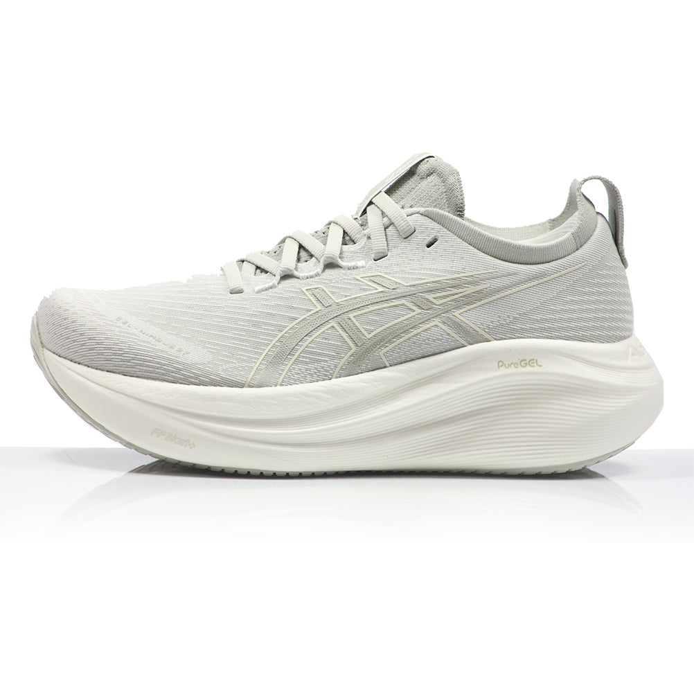 Asics Gel Nimbus 27 Women's Running Shoe - Lake Grey/White Sage