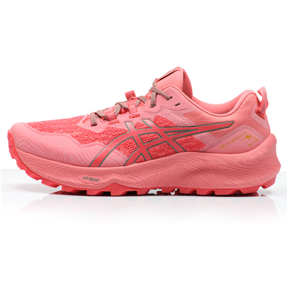 Asics Gel-Trabuco 11 Women's Trail Shoe - Pink Grapefruit/Ivy