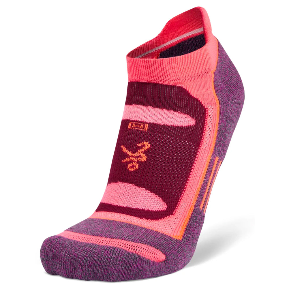 Balega Blister Resist No Show Running Sock - Pink/Purple