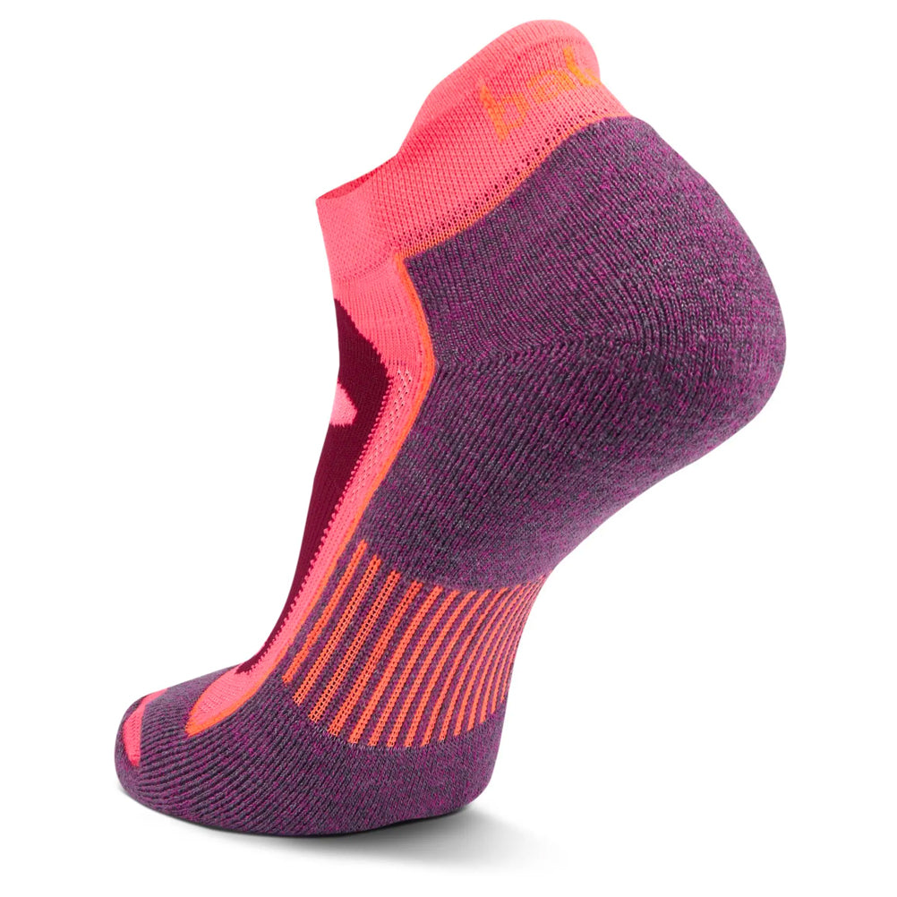 Balega Blister Resist No Show Running Sock - Pink/Purple