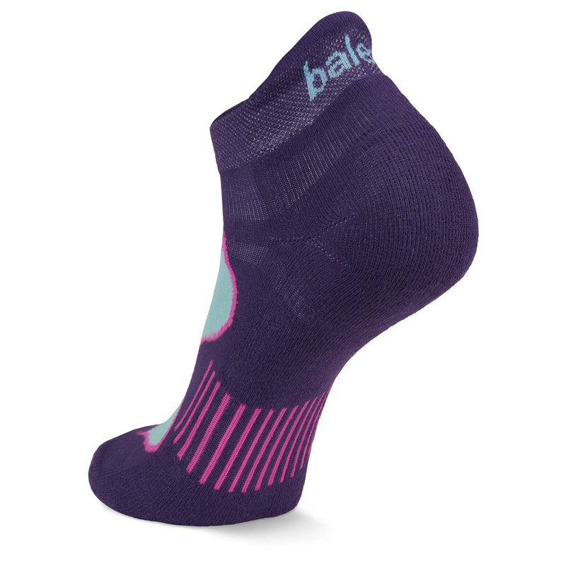 Balega Enduro No-Show Running Sock -  Purple/Watermelon