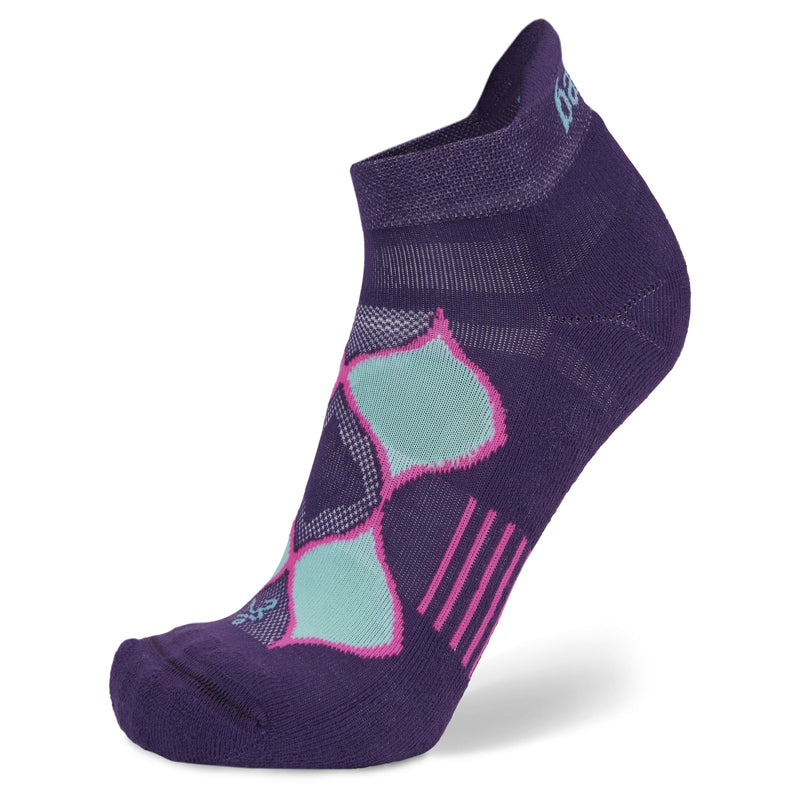 Balega Enduro No-Show Running Sock -  Purple/Watermelon