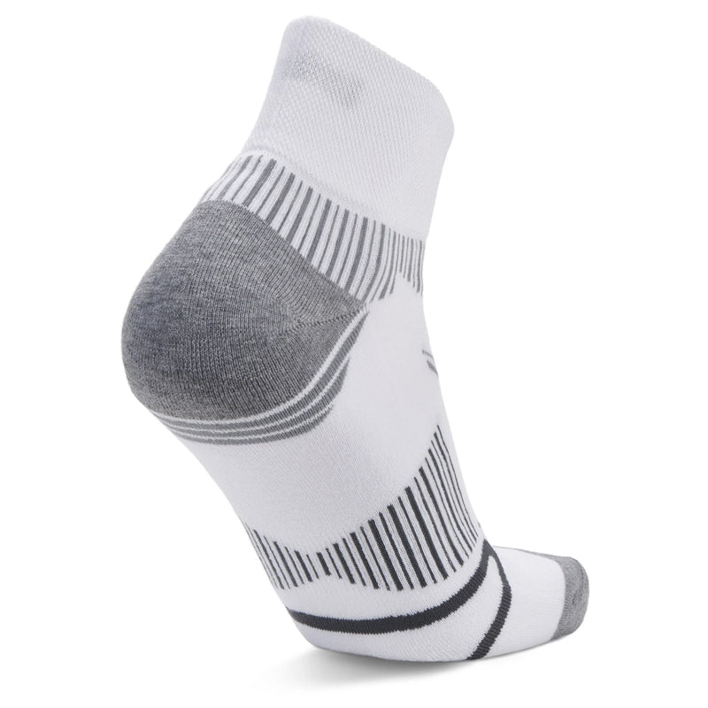 Balega Enduro Quarter Running Sock - White/Grey