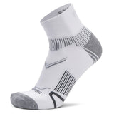 Balega Enduro Quarter Running Sock - White/Grey