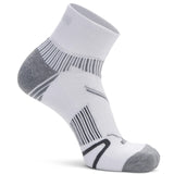 Balega Enduro Quarter Running Sock - White/Grey